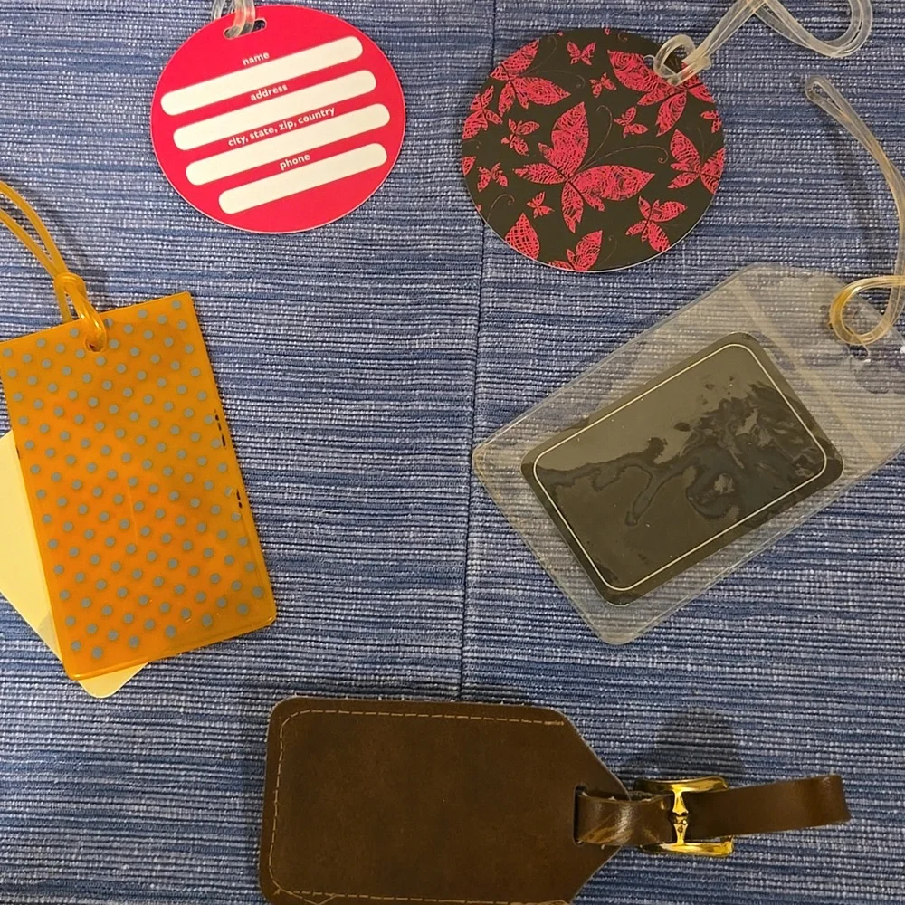 Luggage Tags - Bundle of 5